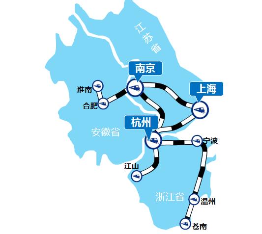 江浙沪皖线高铁列车广告
