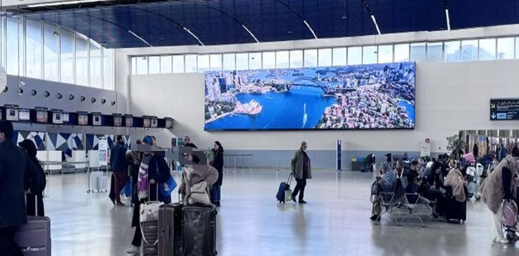 摩洛哥机场广告